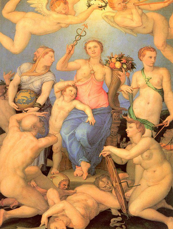 Allegory of Happiness, Agnolo Bronzino